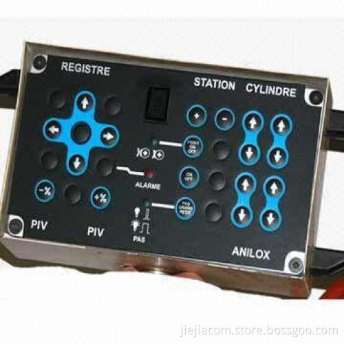 LED Tactile Embossed Membrane Switch with back Adhesive